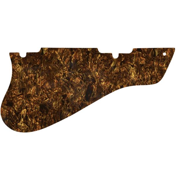 USA CUSTOM PICKGUARD for GIBSON® HOLLOWBODY ARCHTOP ES-175D® JAZZGUITAR - 3 Ply PG TORTOISE BROWN PEARL